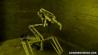 Asian Shiori Natsumi screams surrounding an increment of cums surrounding a having it away machine&period;